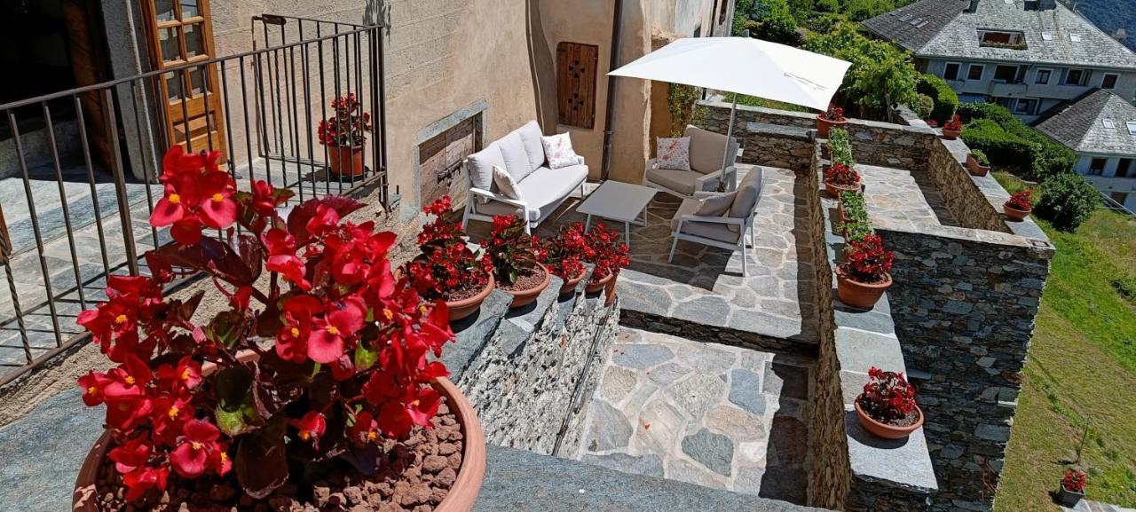 Palazzo Juvalta Bed & Breakfast Teglio Exterior photo